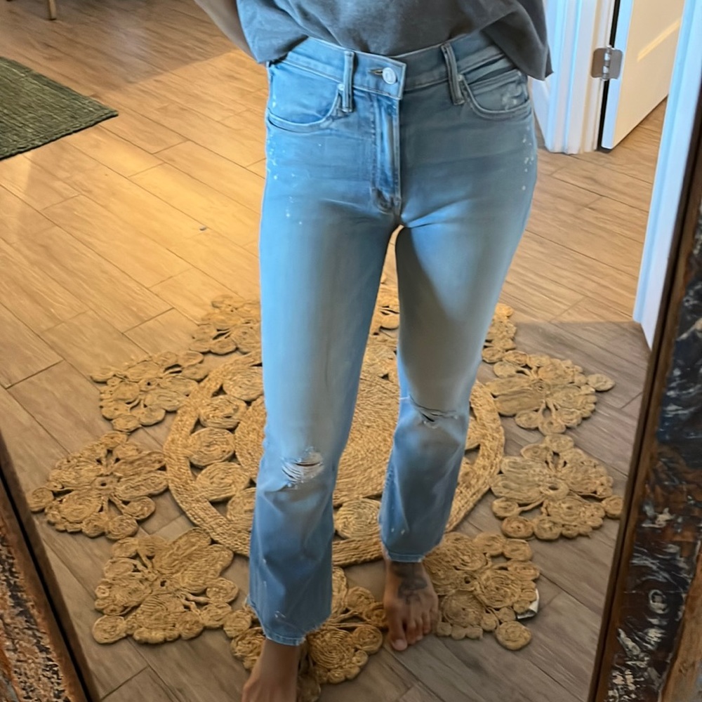 Mother Denim The Dutchie Ankle Nice Shot